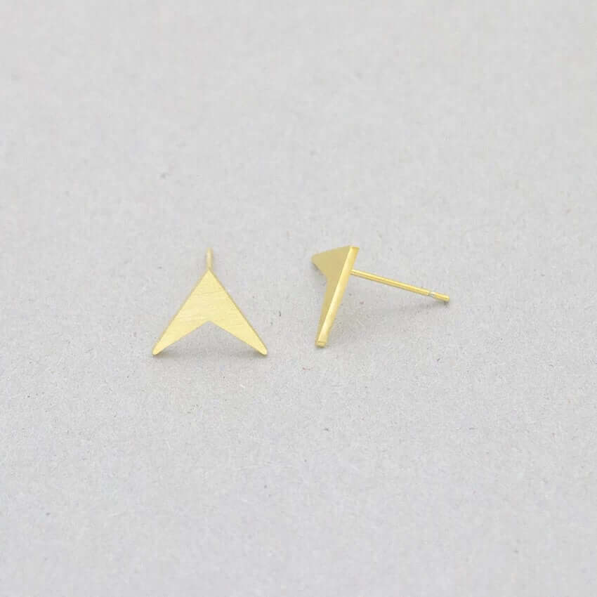 Golden Vixen Stud Earrings - Mandala Jane