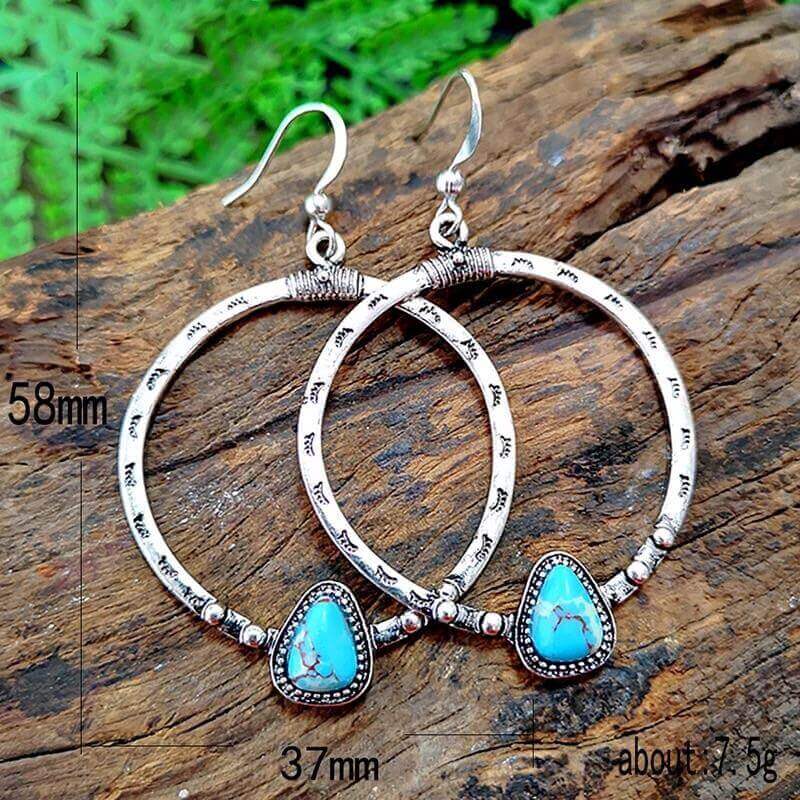 Canyonlands Hoop Earrings - Mandala Jane