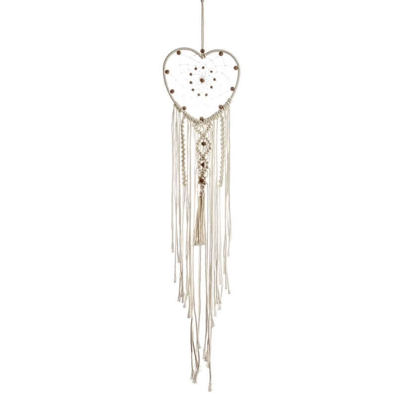 Loving Heart Macrame Wall Hanging