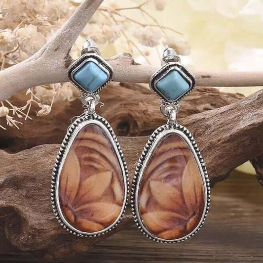 Out West Statement Earrings - Mandala Jane Jewelry, western earrings