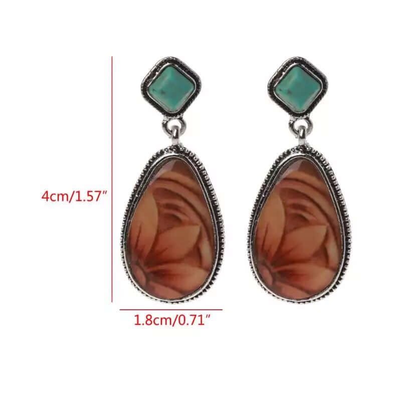 Out West Statement Earrings - Mandala Jane