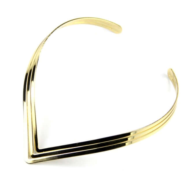 Vixen Torque Collar Necklace - Mandala Jane