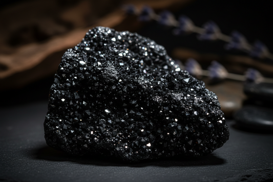 Black Druzy Crystal Meaning – Sparkling Black Druzy Stone for Protection and Positive Energy | Mandala Jane