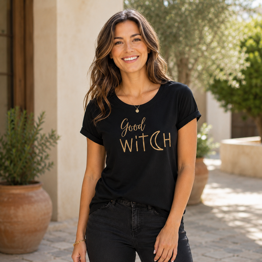 Camiseta de la bruja buena