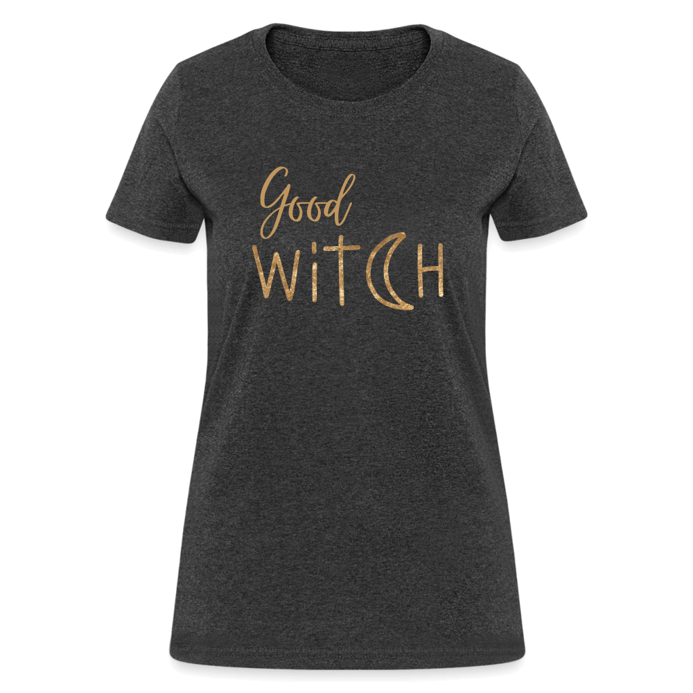 Good Witch T-Shirt - heather black