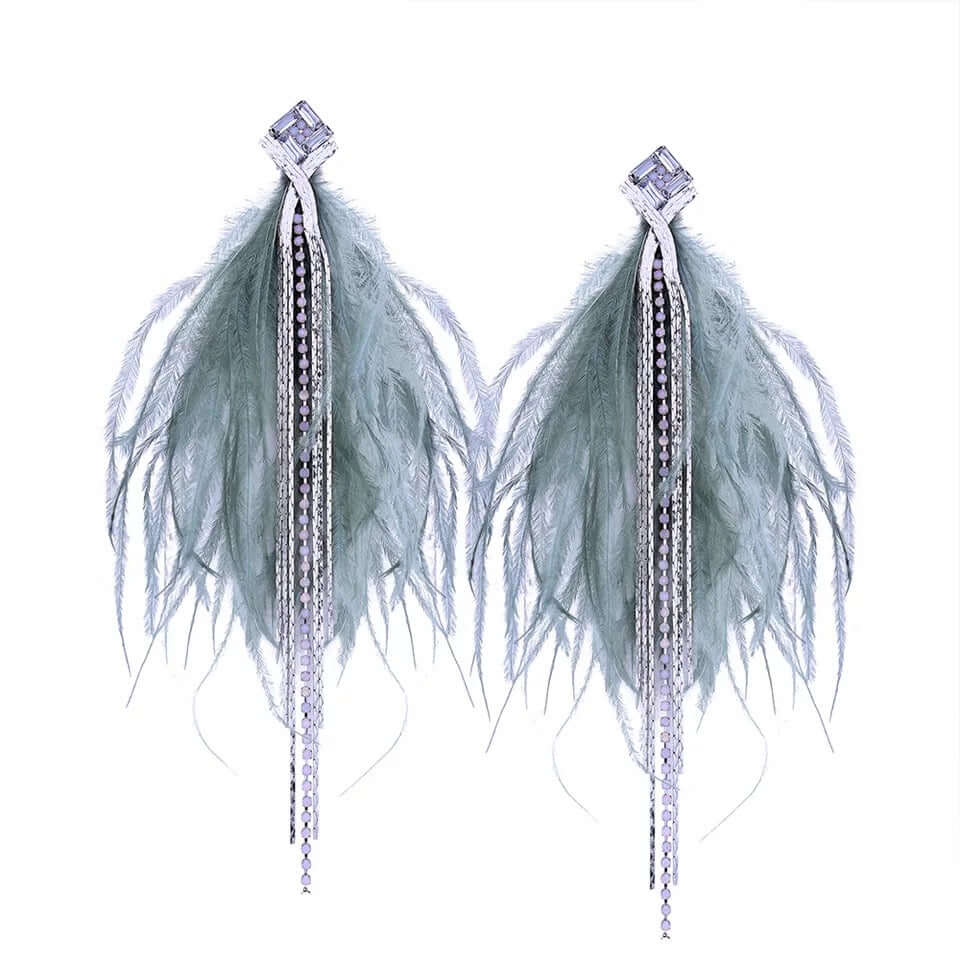 Elegant Feather Earrings
