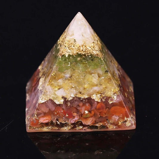 Love & Light Crystal Pyramid