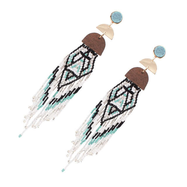 Durango Beaded Earrings - Mandala Jane